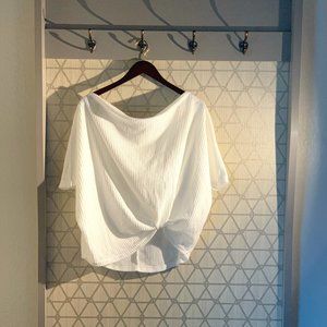 White Loose Blouse